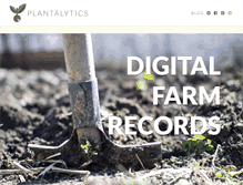 Tablet Screenshot of plantalytics.com